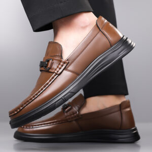 Giày Lười Nam Da Bò AG0085