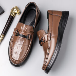Giày Lười Nam Da Bò AG0085