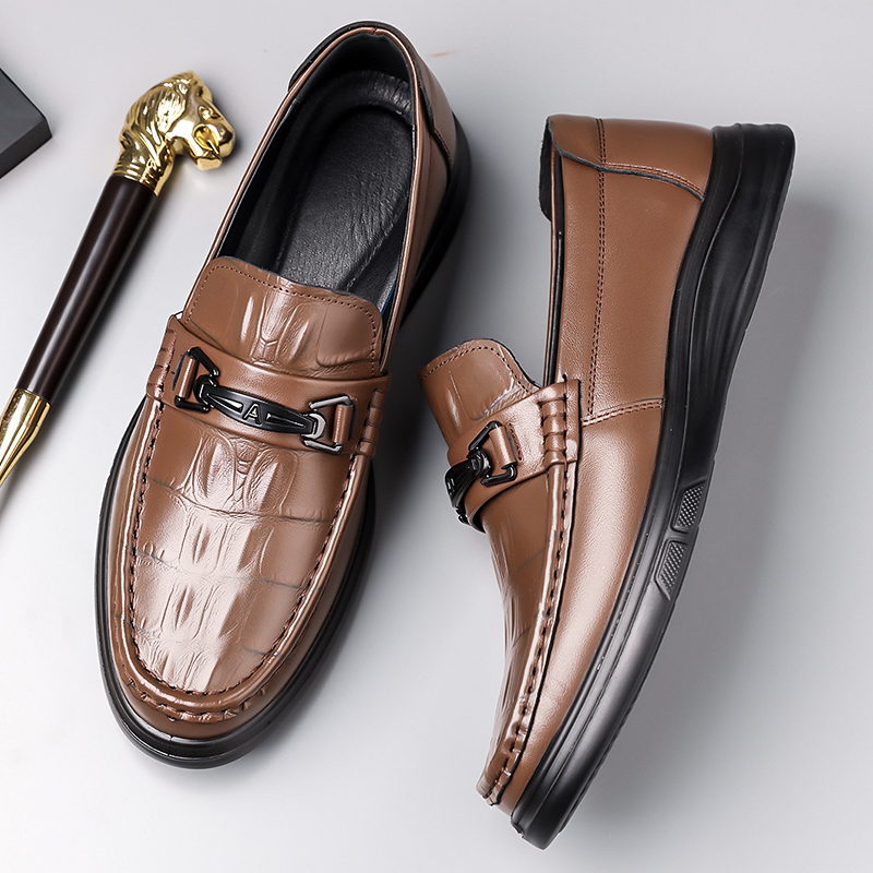 Giày Lười Nam Da Bò AG0085